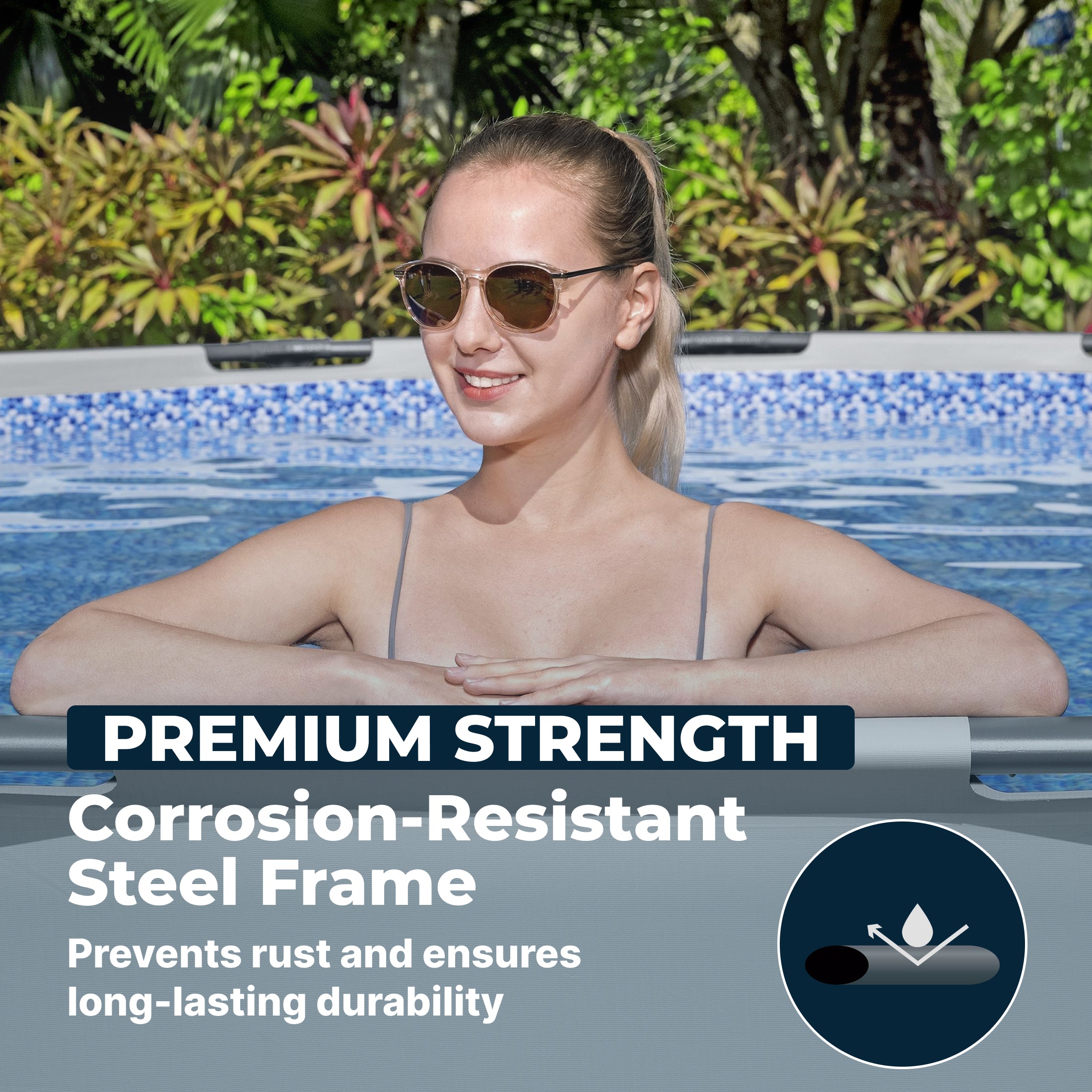 Bestway Steel Pro MAX 15' x 48 Above Ground Pool Set - Image 7