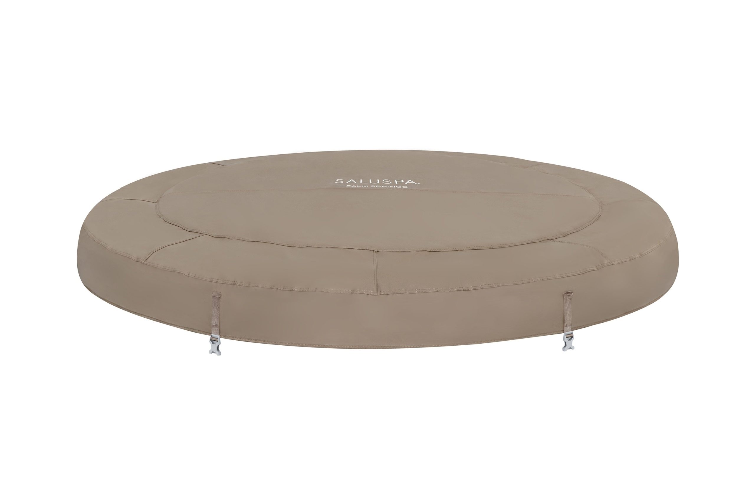SaluSpa Palm Springs AirJet Hot Tub Top Leatheroid Cover Replacement. Brown